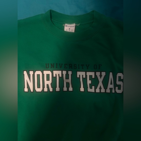 Champion Green UNT HAS Sweatshirt - Picture 1 of 2